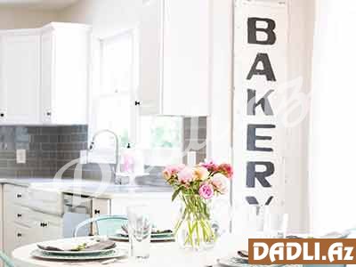 Mətbəxinizi dekorasiya ilə gözəlləşdirin (2. hissə)