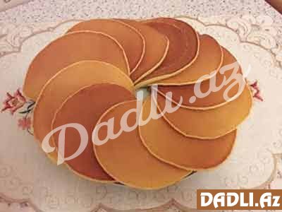 Çox asan və dadlı pankek resepti - Video resept