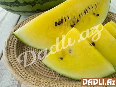 Sarı qarpızın faydaları