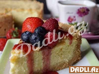 Ən asan hazırlanan çizkeyk resepti - FOTO RESEPT