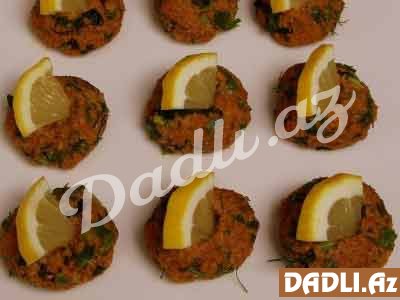Mərcimək küftəsi resepti - Video resept