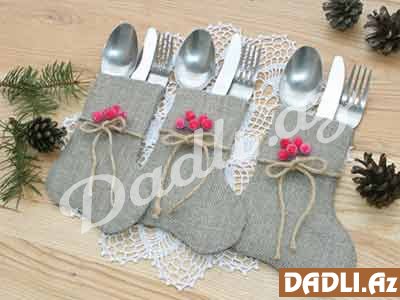 Yeni İl gecəsi üçün süfrə bəzəkləri