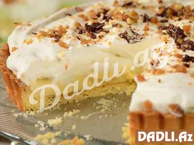 Kəsmikli-bananlı dietik şirniyyat resepti