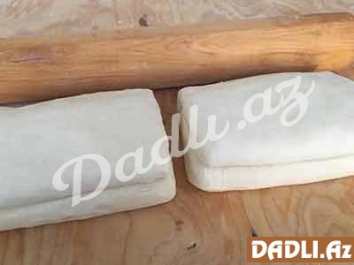 Qat-qat xəmirin hazırlanması (Milföy hamuru) resepti - Video resept