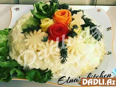 Mimoza salatı resepti