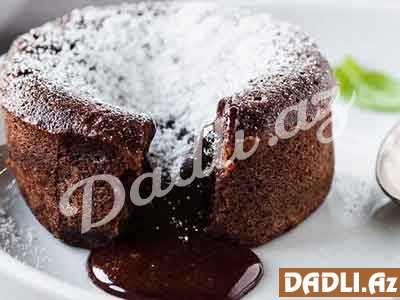 Şokoladlı sufle resepti
