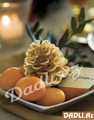 Yeni il gecəsinə özəl möhtəşəm süfrə düzəni örnəkləri (1. hissə)