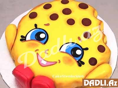 Uşaqlar üçün Kookie tort bəzədilmə resepti - Video resept