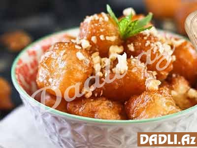 Lokma şirniyyatı resepti - Video resept