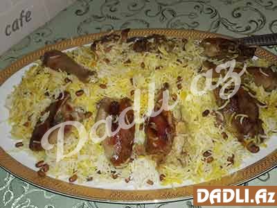Toyuq döşəməli maşlı Plov resepti - Video resept