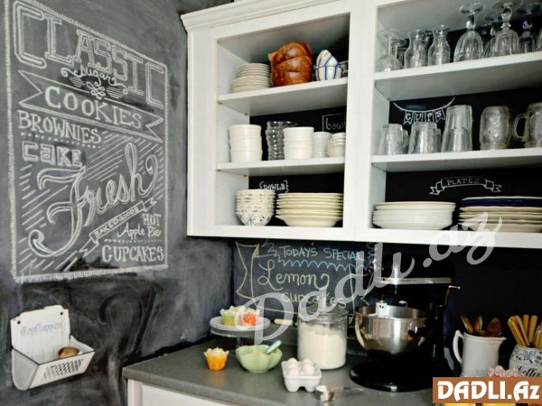 Mətbəx dekorasiyanız divar kağızları (1. hissə)