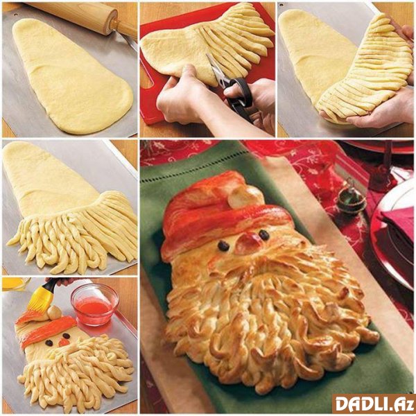 Şaxta baba piroqu resepti - FOTO RESEPT