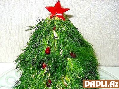 Şam ağacı salatı resepti