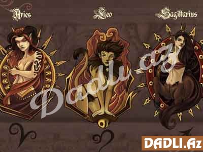 Qərb astrologiyasında əsas ünsürlər - Ateş