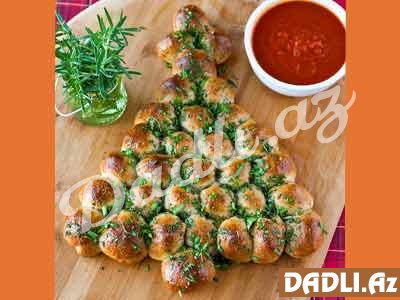 Yeni İl - Pesto souslu çörək resepti