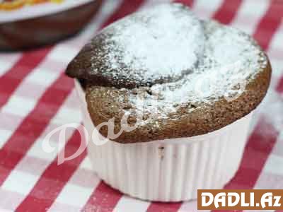 Nutella ilə keks resepti - Video resept