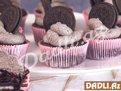 Oreolu cupcake resepti - Video resept