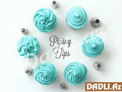 Cupcake üçün kremli bəzəmə başlıqları - FOTO MƏSLƏHƏT