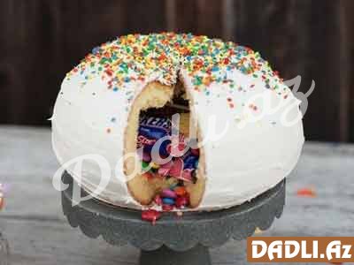 İçi sürprizli tort və keks dizaynları - 10 FOTO MƏSLƏHƏT