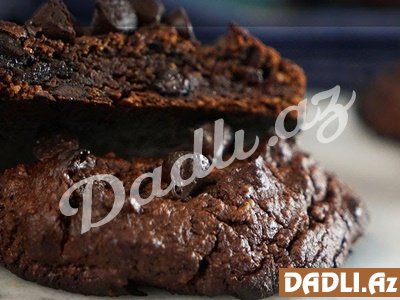 15 dəqiqədə şokoladlı diet peçenye resepti - Video resept