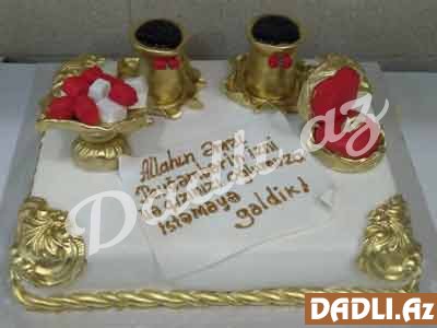 Elçilik - Həri (qız istəmə) üçün özəl tort nümunələri