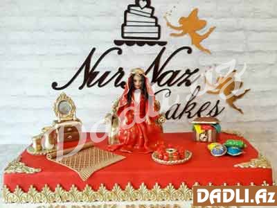 Xına (Xınayaxdı) üçün özəl tort nümunələri