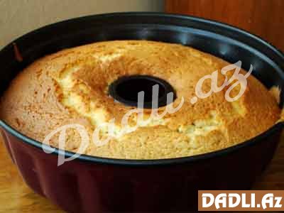 Necə edək ki, qabaran keks çökməsin? - MƏSLƏHƏT