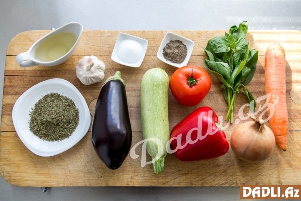Tərəvəzli badımcan kababı resepti - FOTO RESEPT