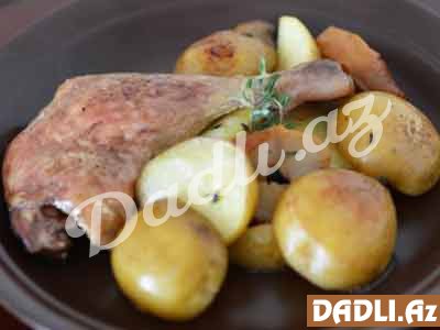 Kartoflu ördək qızartması resepti - FOTO RESEPT