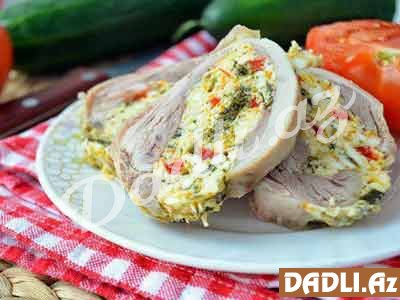 İçli toyuq kolbasaları resepti - FOTO RESEPT