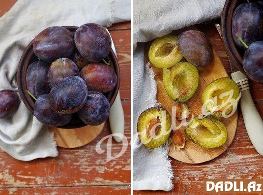 Göyərti və sarımsaqla qurudulmuş gavalı resepti - FOTO RESEPT