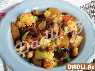 Tərəvəz yeməyi resepti
