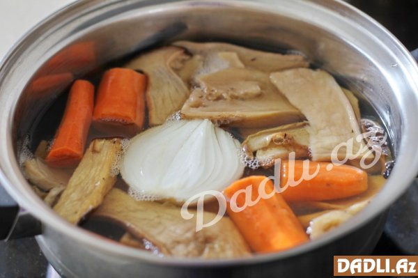 Göbələkli şorba resepti - FOTO RESEPT