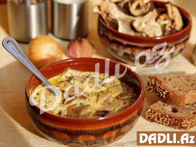 Göbələkli şorba resepti - FOTO RESEPT