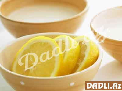 Qurumuş limonu cana gətirmək üçün
