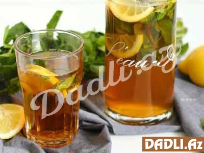 İce tea (soyuq çay) resepti