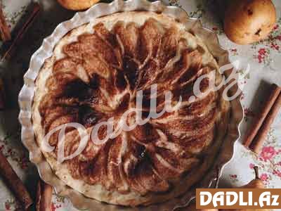 Darçınlı-armudlu tart resepti