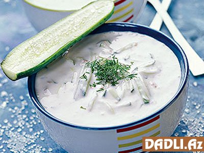 Avokadolu-tərxunlu tarator şorbası resepti