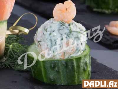 Krevetkalı kəsmikli qəlyanaltı resepti - FOTO RESEPT