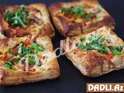 Tərəvəzli praktik pizza resepti - Video resept