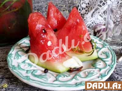 Ədviyyatlı qarpız resepti - FOTO RESEPT