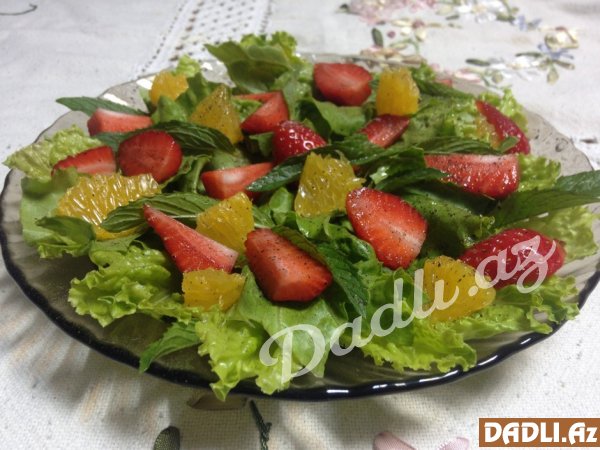 Portağal qoxulu çiyələk resepti - FOTO RESEPT