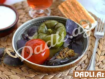 Tərəvəz dolması resepti