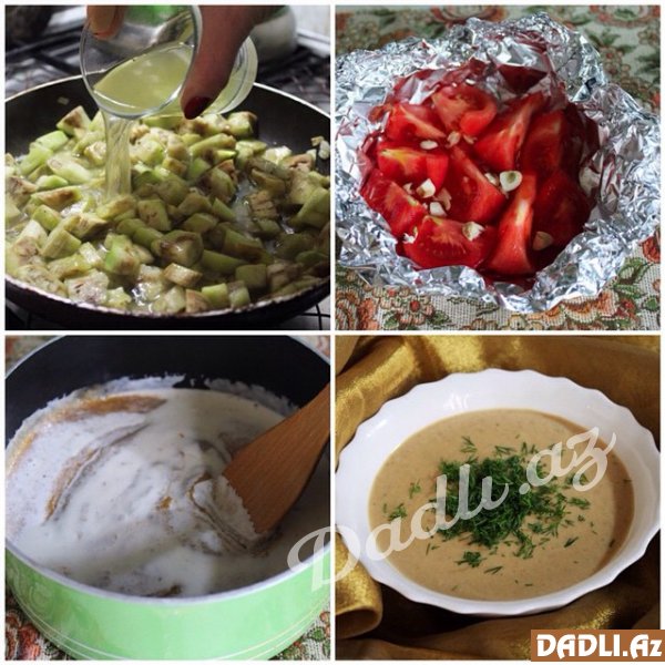 Renuar - badımcan şorbası resepti - FOTO RESEPT