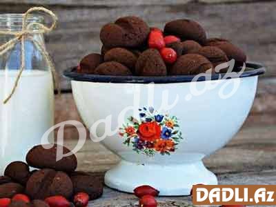 Qəhvə dənəcikləri qurabiyyəsi resepti
