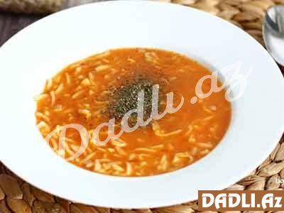 Əriştə şorbası resepti