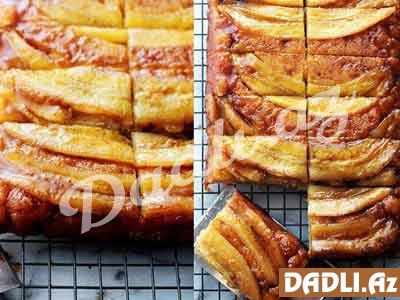 Karamelli banan piroqu resepti