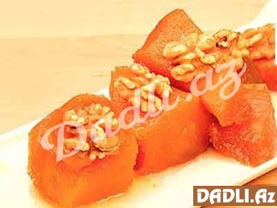 Qalqabaq şirniyyatı resepti - Video resept