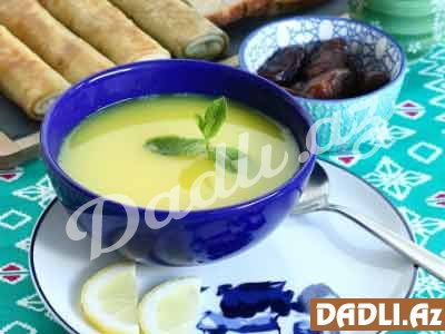 Avgolemono şorbası (Yunan mətbəxi) resepti