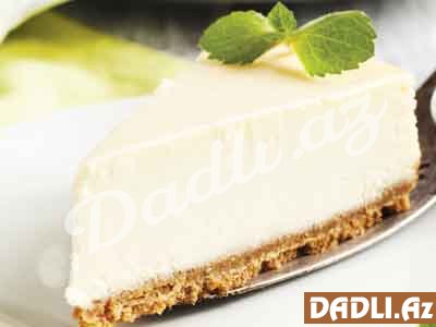 Käsekuchen – çizkeyk, kəsmikli piroq resepti